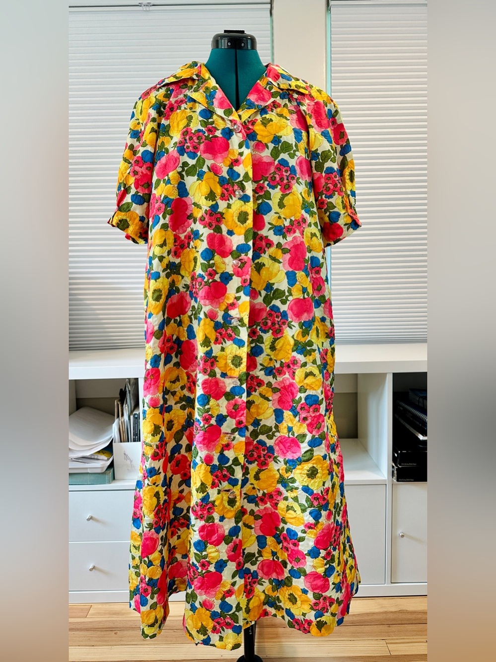 1960s homemade house dress